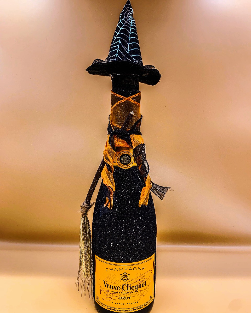 BOO-TEILLE CHAMPAGNE PERSONNALISEE HALLOWEEN