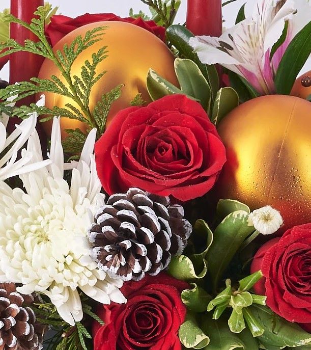 Bouquet des fetes du fleuriste