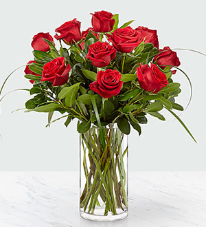 BOUQUET DE ROSES AMOUR ETERNEL