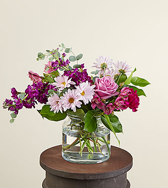 BOUQUET BONBON MAUVE