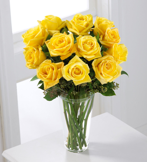 Le Bouquet Roses Jaunes