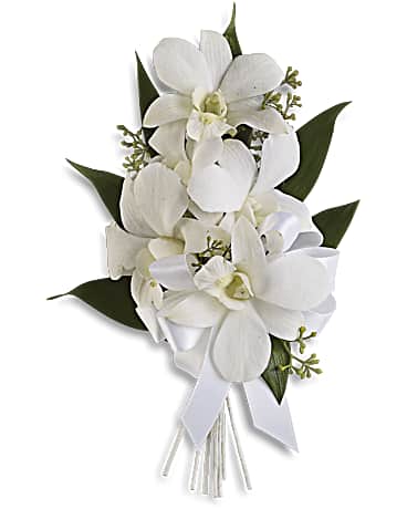 BOUTONNIERE ORCHIDEES ELEGANTE