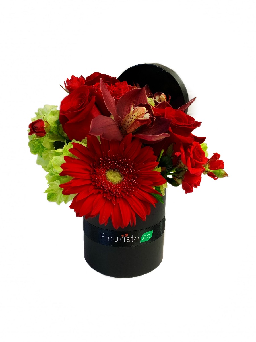 BOITE A FLEURS POMME GRENADE