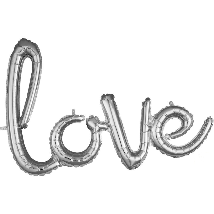 Ballon ''Love'' Argent
