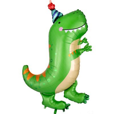 BALLON A L'HELIUM DINOSAURE FESTIF