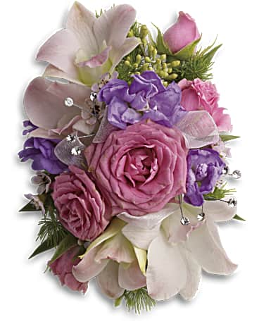 BRACELET AMOUR EN MAUVE