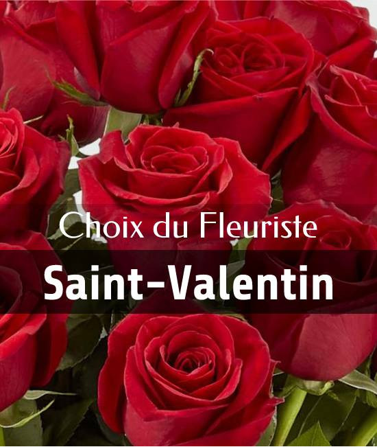 Choix du fleuriste Saint-Valentin