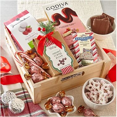 CAISSE-CADEAU SUCRERIES DE NOEL