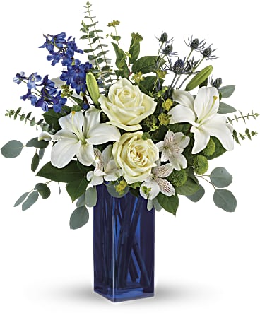 BOUQUET COBALT APAISANT